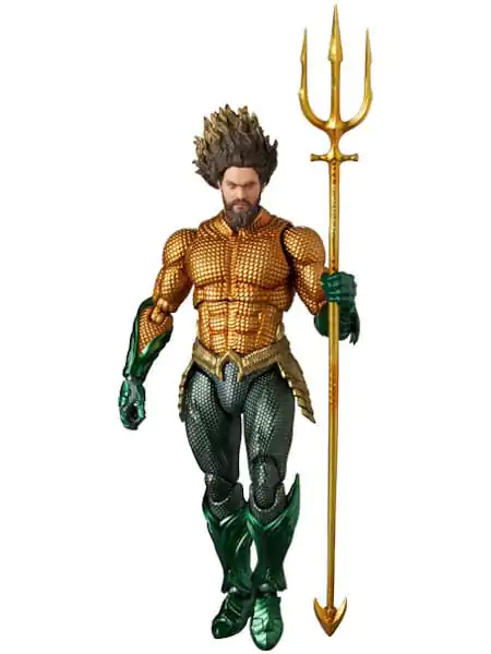 Aquaman Movie MAF EX akcijska figura Aquaman Gold & Green Suit 16 cm fotografija proizvoda