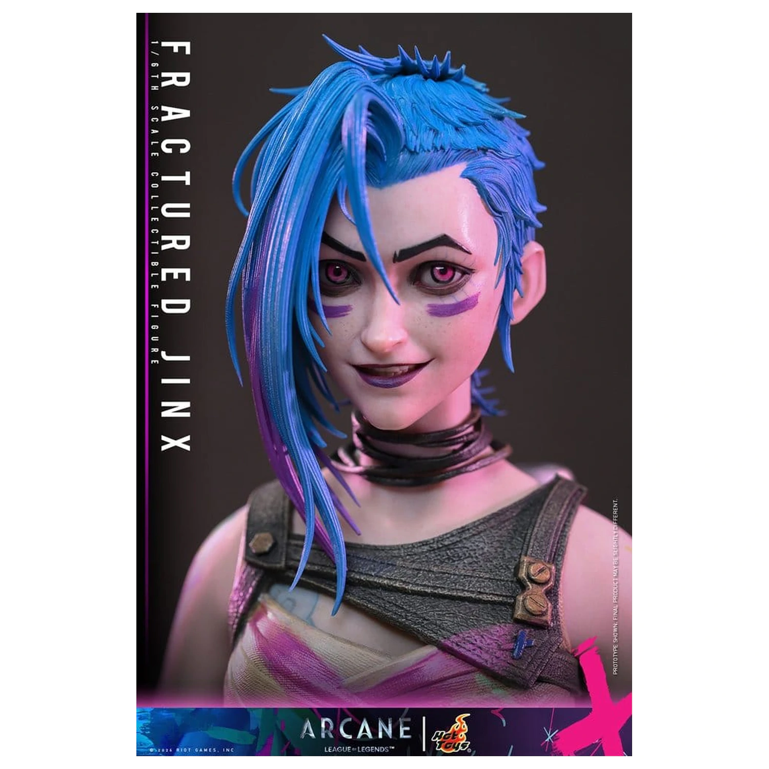 Arcane Action Figure 1/6 Fractured Jinx 28 cm fotografija proizvoda