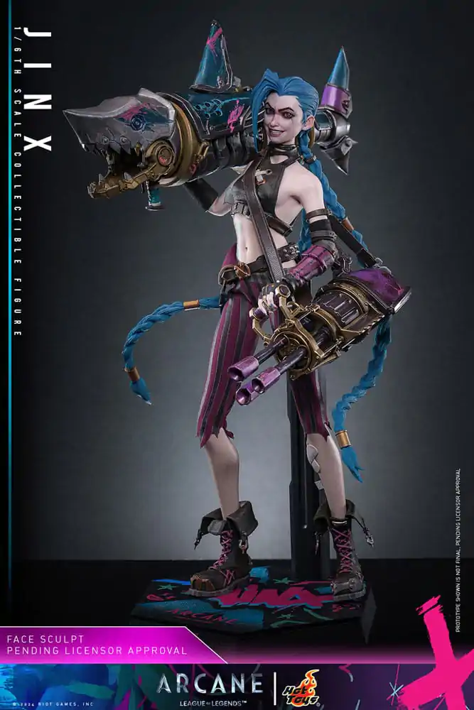 Arcane akcijska figura 1/6 Jinx 27 cm fotografija proizvoda