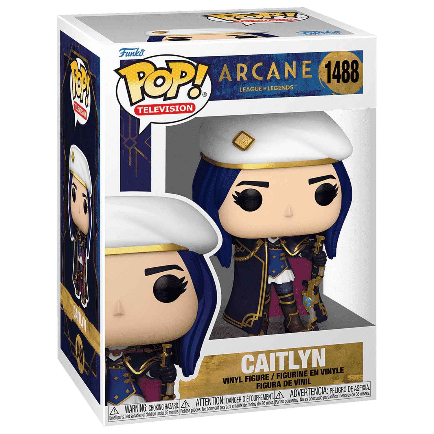 Arcane League of Legends Funko POP! Animation Vinilna figura Caitlyn 9 cm fotografija proizvoda