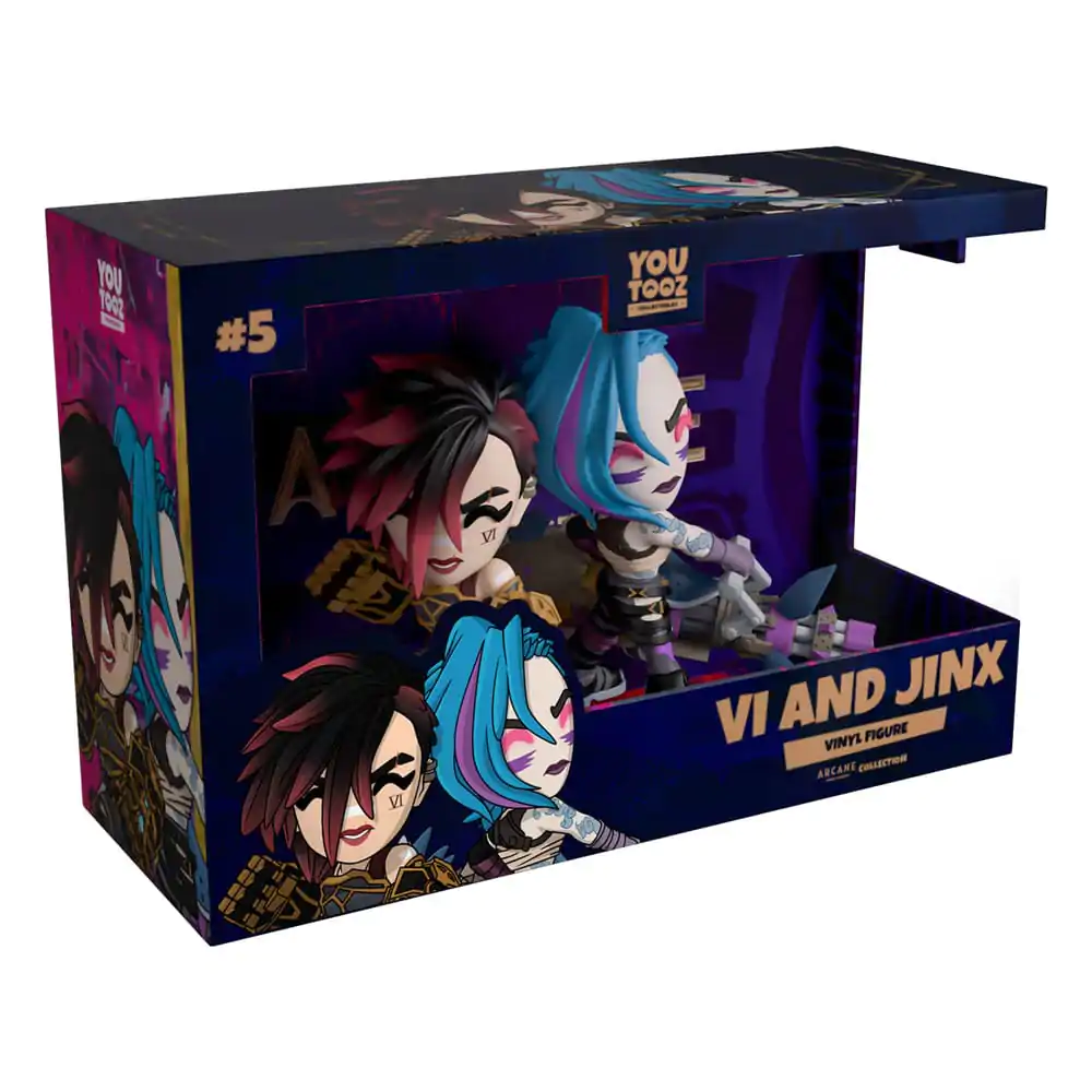 Arcane Vinyl Figure 2-Pack Vi & Jinx 11 cm fotografija proizvoda