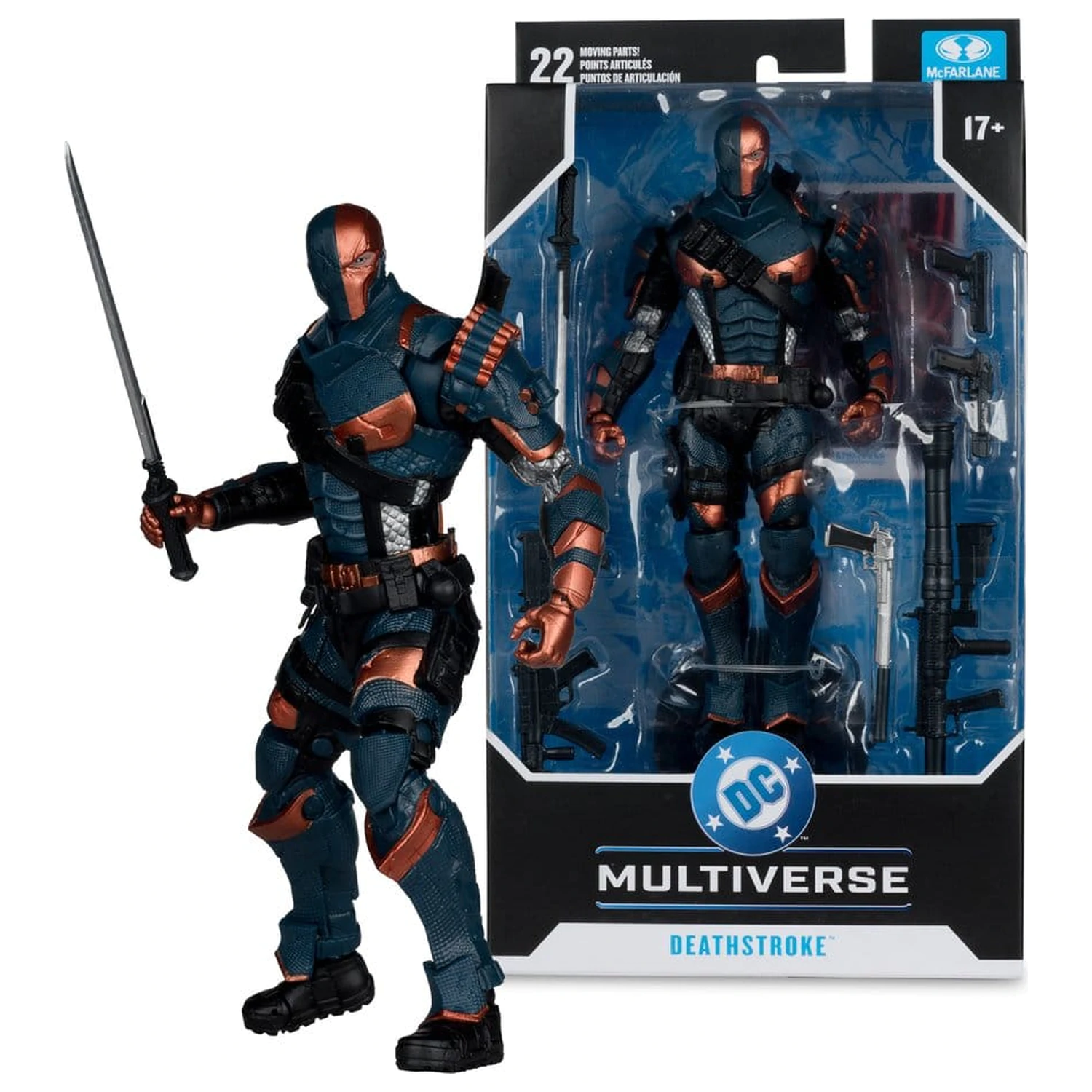 Arkham Origins DC Multiverse figura Deathstroke 19 cm fotografija proizvoda