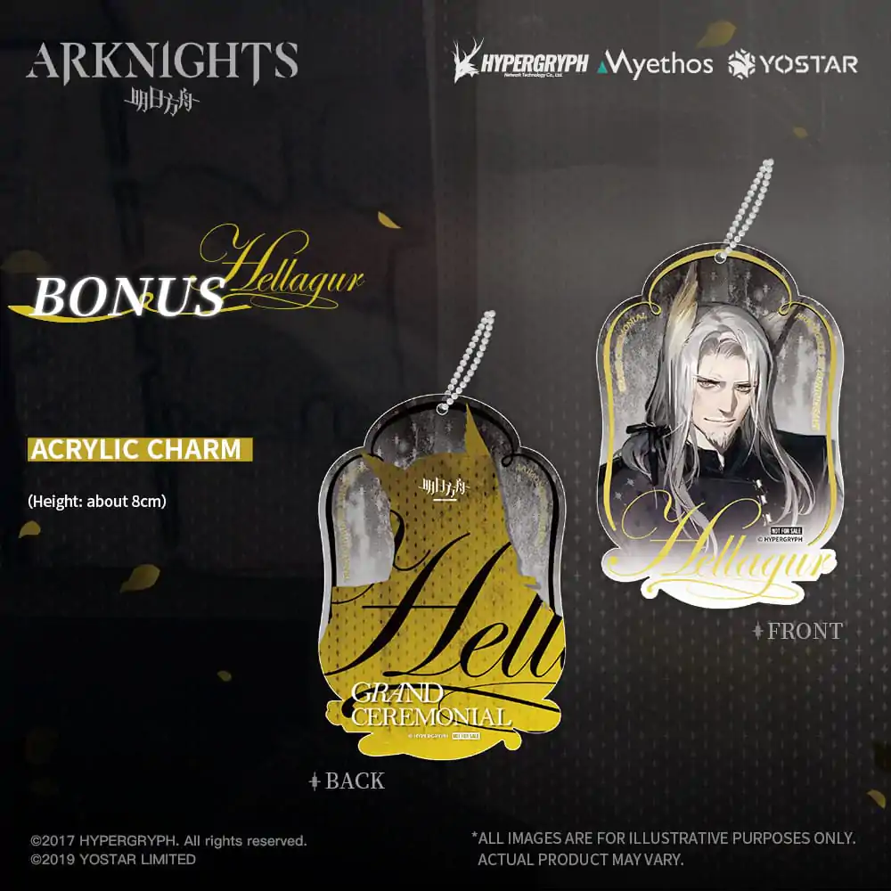 Arknights PVC Kip 1/7 Hellagur: Formal Dress Ver. 21 cm fotografija proizvoda