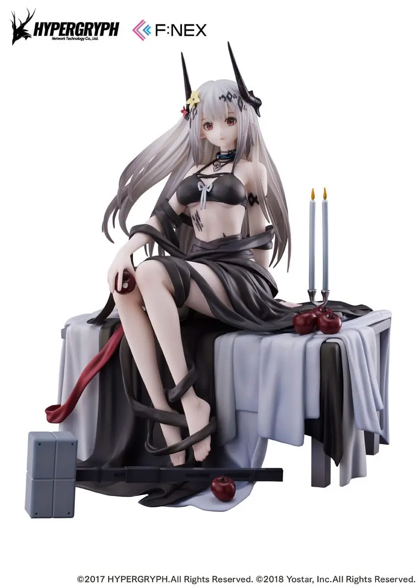 Arknights PVC Kip 1/7 Mudrock Silent Night DN06 Ver. 19 cm fotografija proizvoda