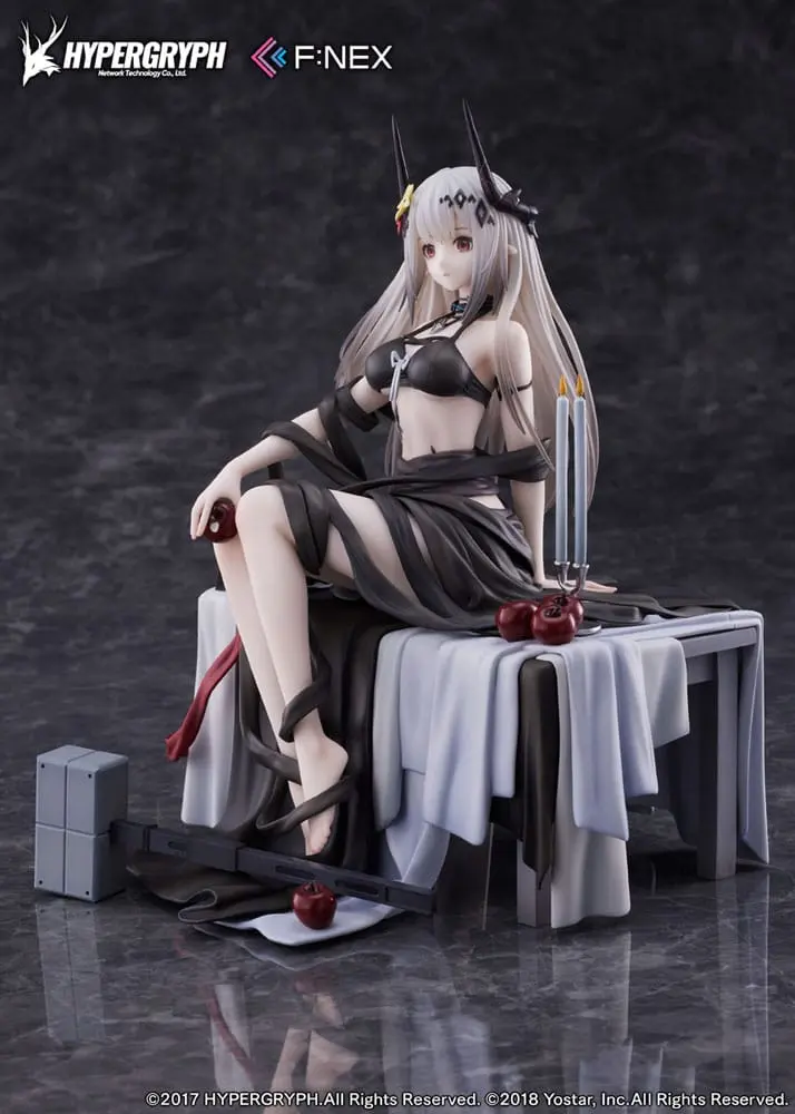 Arknights PVC Kip 1/7 Mudrock Silent Night DN06 Ver. 19 cm fotografija proizvoda