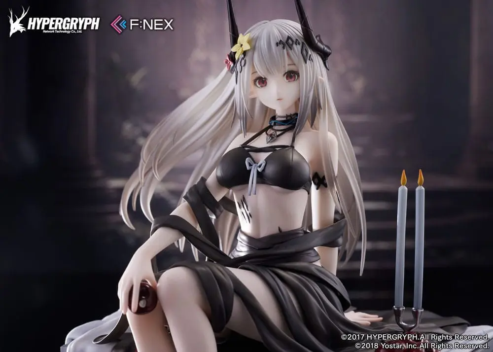 Arknights PVC Kip 1/7 Mudrock Silent Night DN06 Ver. 19 cm fotografija proizvoda