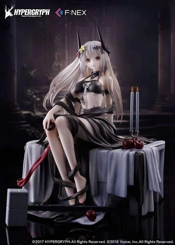 Arknights PVC Kip 1/7 Mudrock Silent Night DN06 Ver. 19 cm fotografija proizvoda