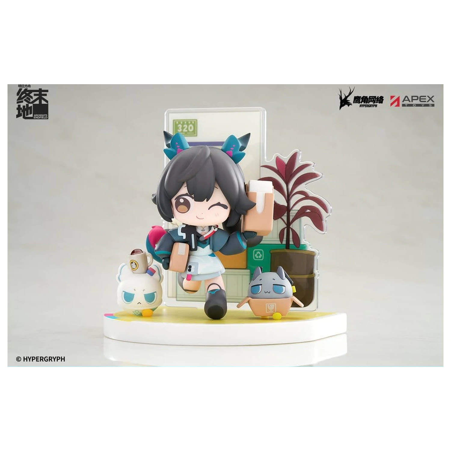 Arknights Cuties Series PVC Figura Endfield Chen Qianyu 12 cm fotografija proizvoda
