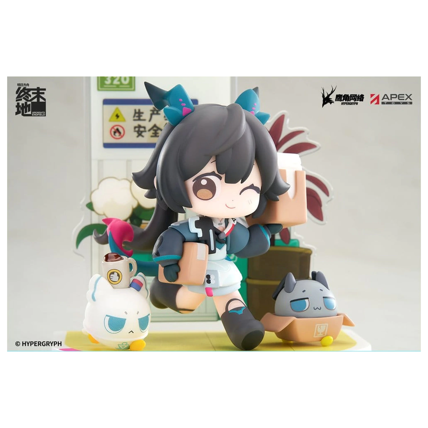 Arknights Cuties Series PVC Figura Endfield Chen Qianyu 12 cm fotografija proizvoda