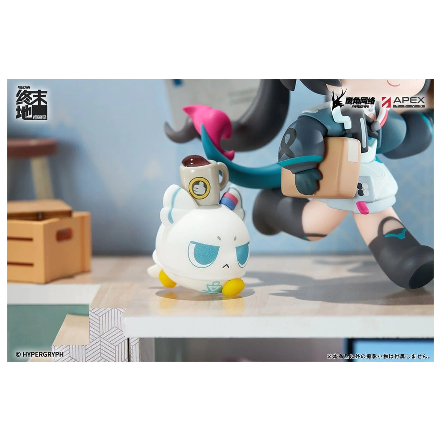 Arknights Cuties Series PVC Figura Endfield Chen Qianyu 12 cm fotografija proizvoda