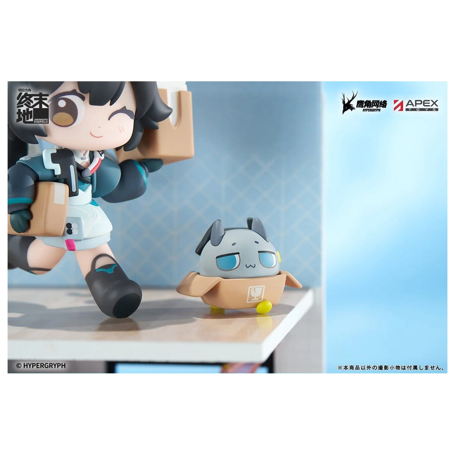 Arknights Cuties Series PVC Figura Endfield Chen Qianyu 12 cm fotografija proizvoda