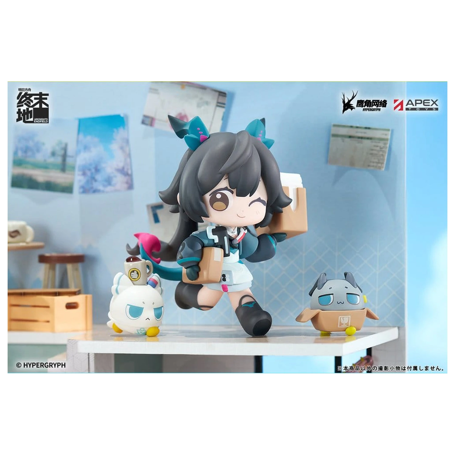 Arknights Cuties Series PVC Figura Endfield Chen Qianyu 12 cm fotografija proizvoda