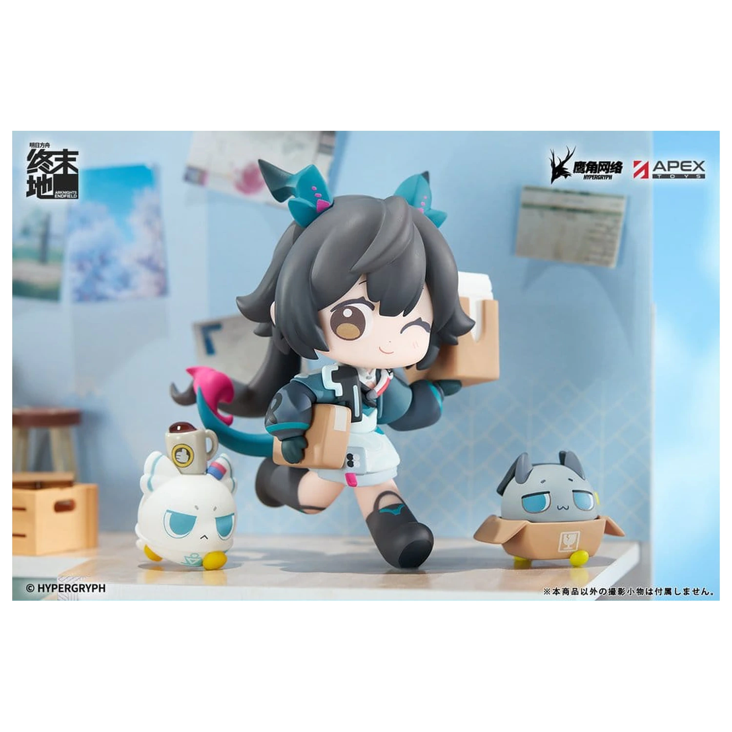 Arknights Cuties Series PVC Figura Endfield Chen Qianyu 12 cm fotografija proizvoda