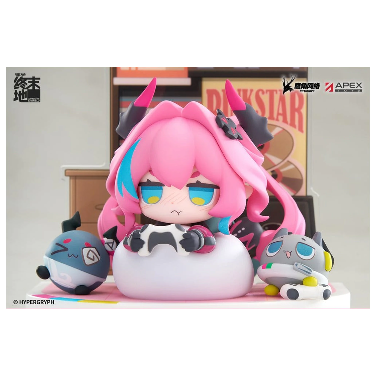 Arknights Cuties Series PVC figura Endfield Yvonne 12 cm fotografija proizvoda