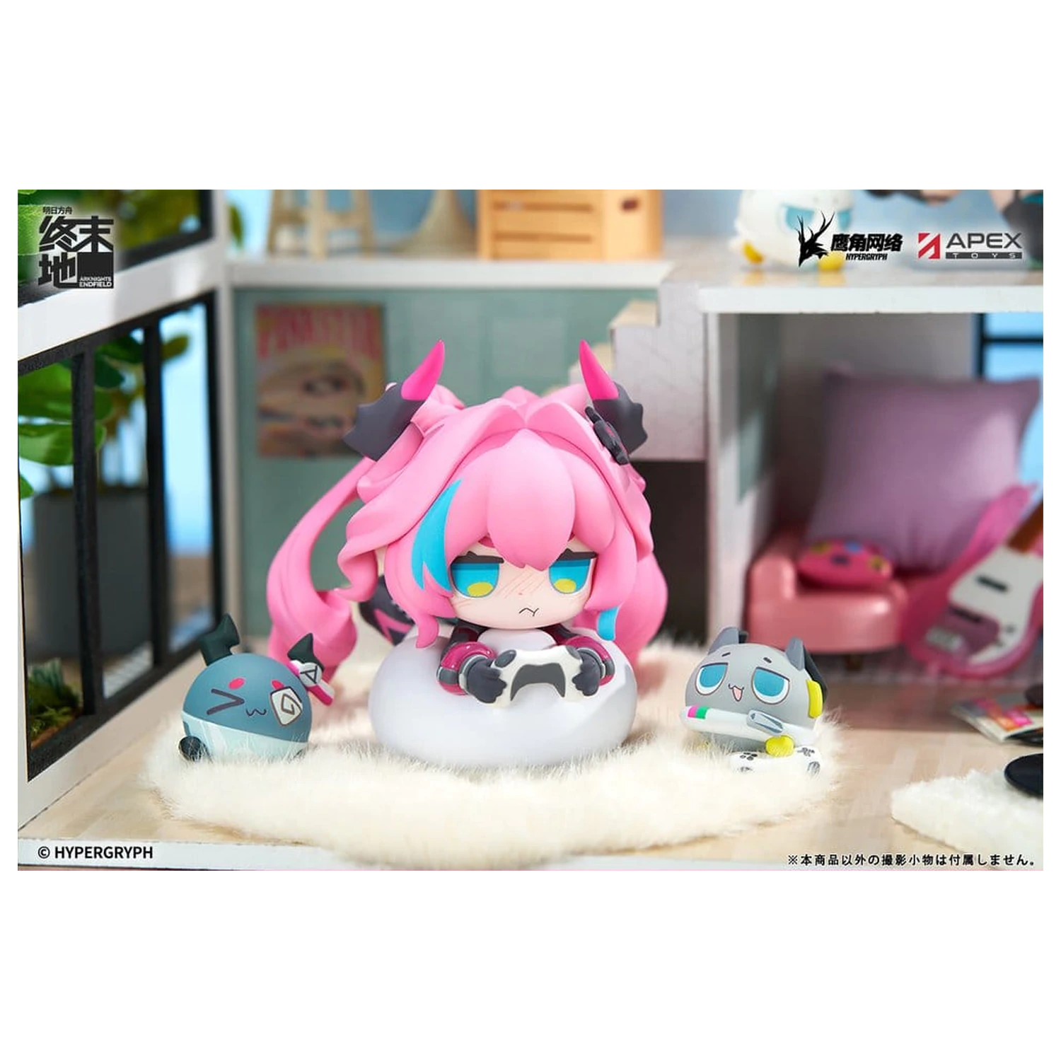 Arknights Cuties Series PVC figura Endfield Yvonne 12 cm fotografija proizvoda
