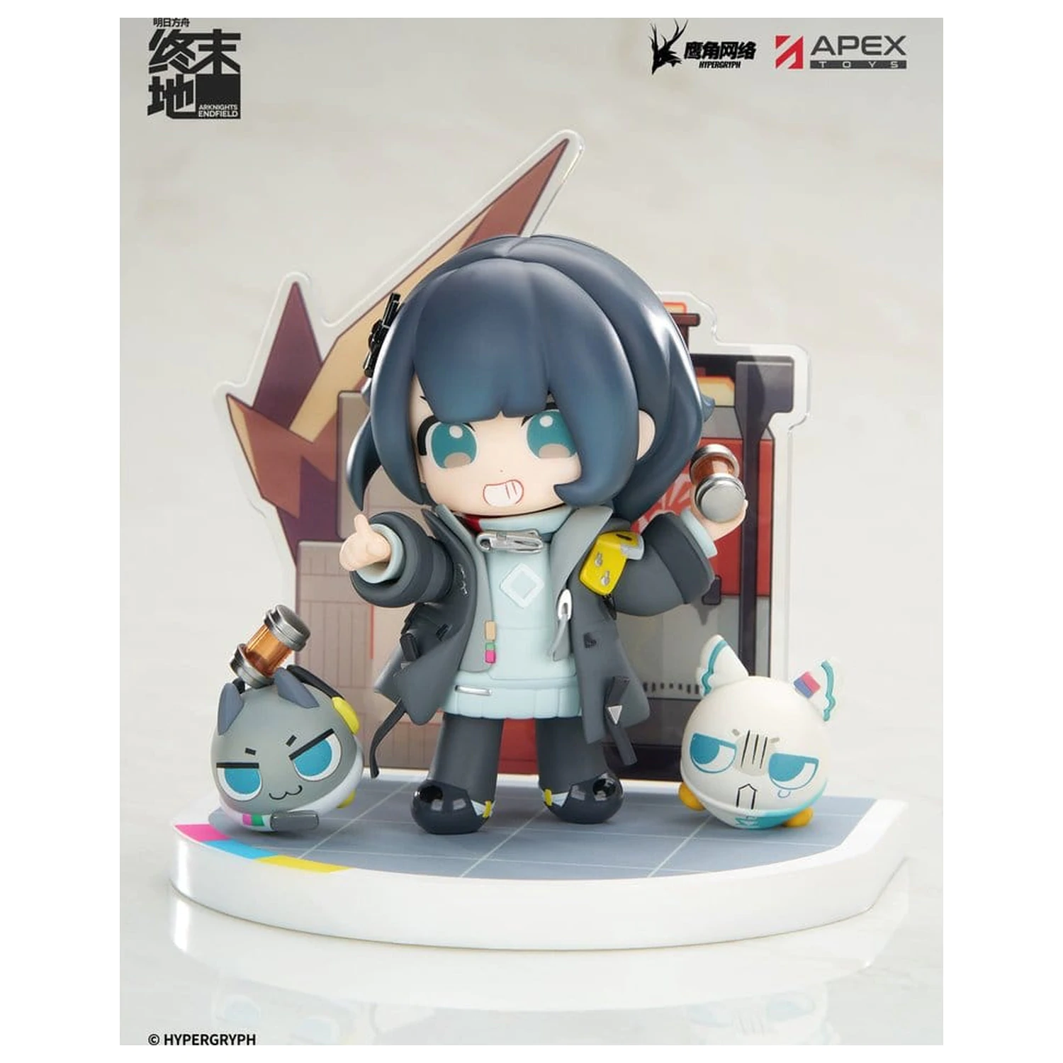 Arknights Cuties Series PVC Figura Endfield Endministrator Female 11 cm fotografija proizvoda