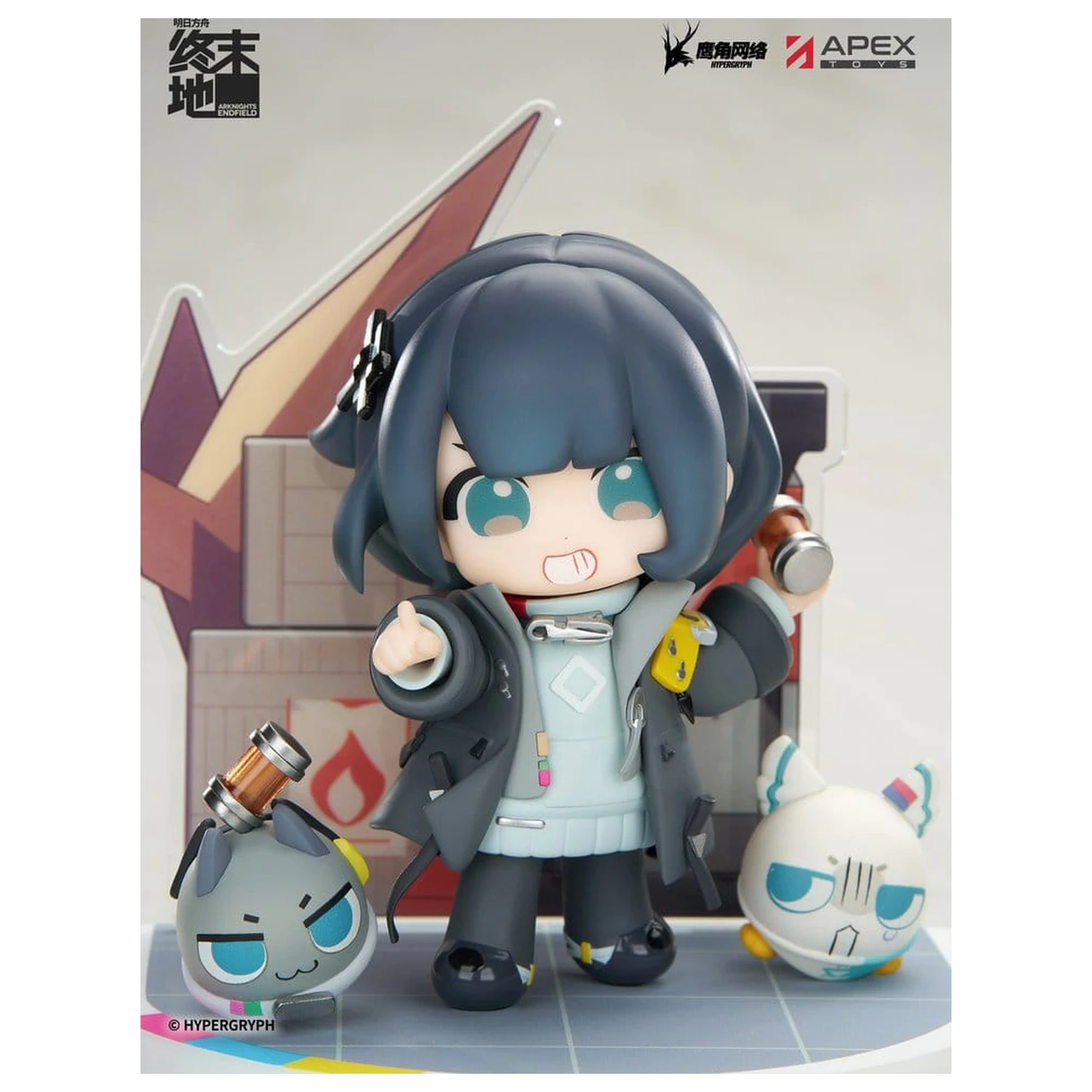 Arknights Cuties Series PVC Figura Endfield Endministrator Female 11 cm fotografija proizvoda