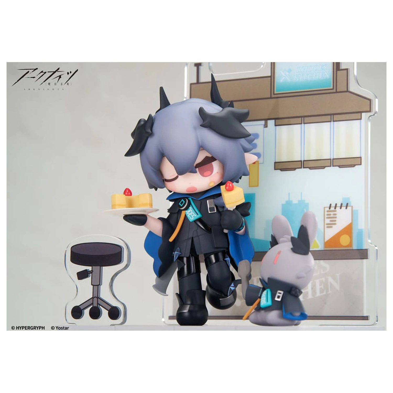Arknights Would You Like A Dessert? Mini Series PVC kip Logos 10 cm fotografija proizvoda