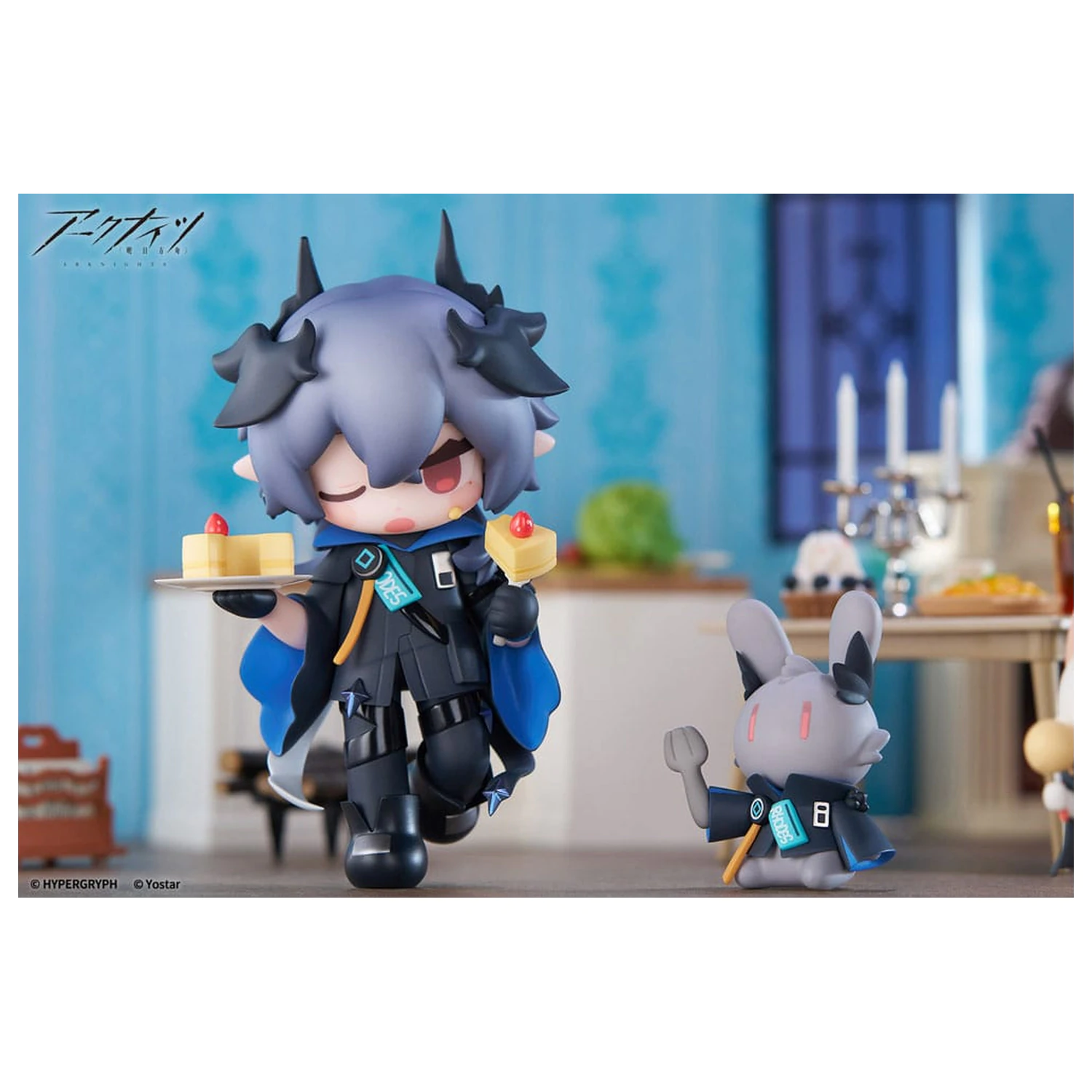 Arknights Would You Like A Dessert? Mini Series PVC kip Logos 10 cm fotografija proizvoda