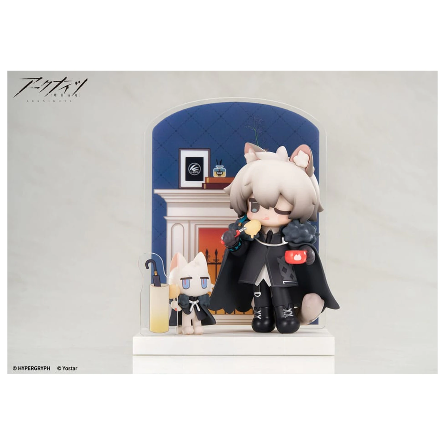 Arknights Would You Like A Dessert? Mini Series PVC Statua SilverAsh 10 cm fotografija proizvoda