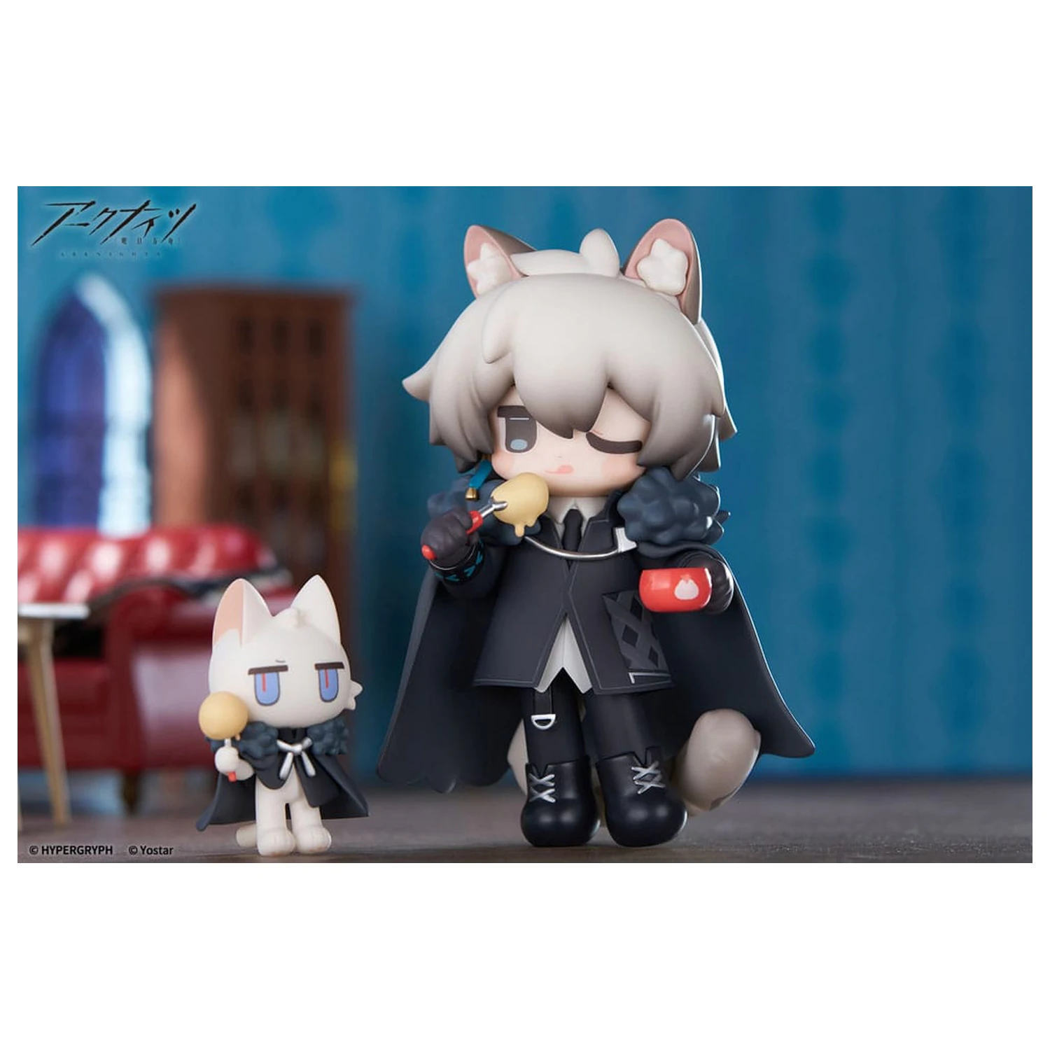 Arknights Would You Like A Dessert? Mini Series PVC Statua SilverAsh 10 cm fotografija proizvoda