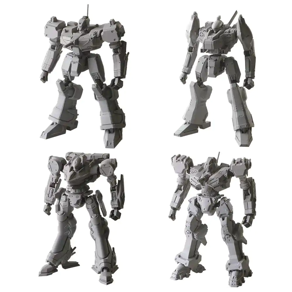 Armored Core Structure Arts Plastični modelarski kompleti pakiranje od 4 Serija 1 fotografija proizvoda