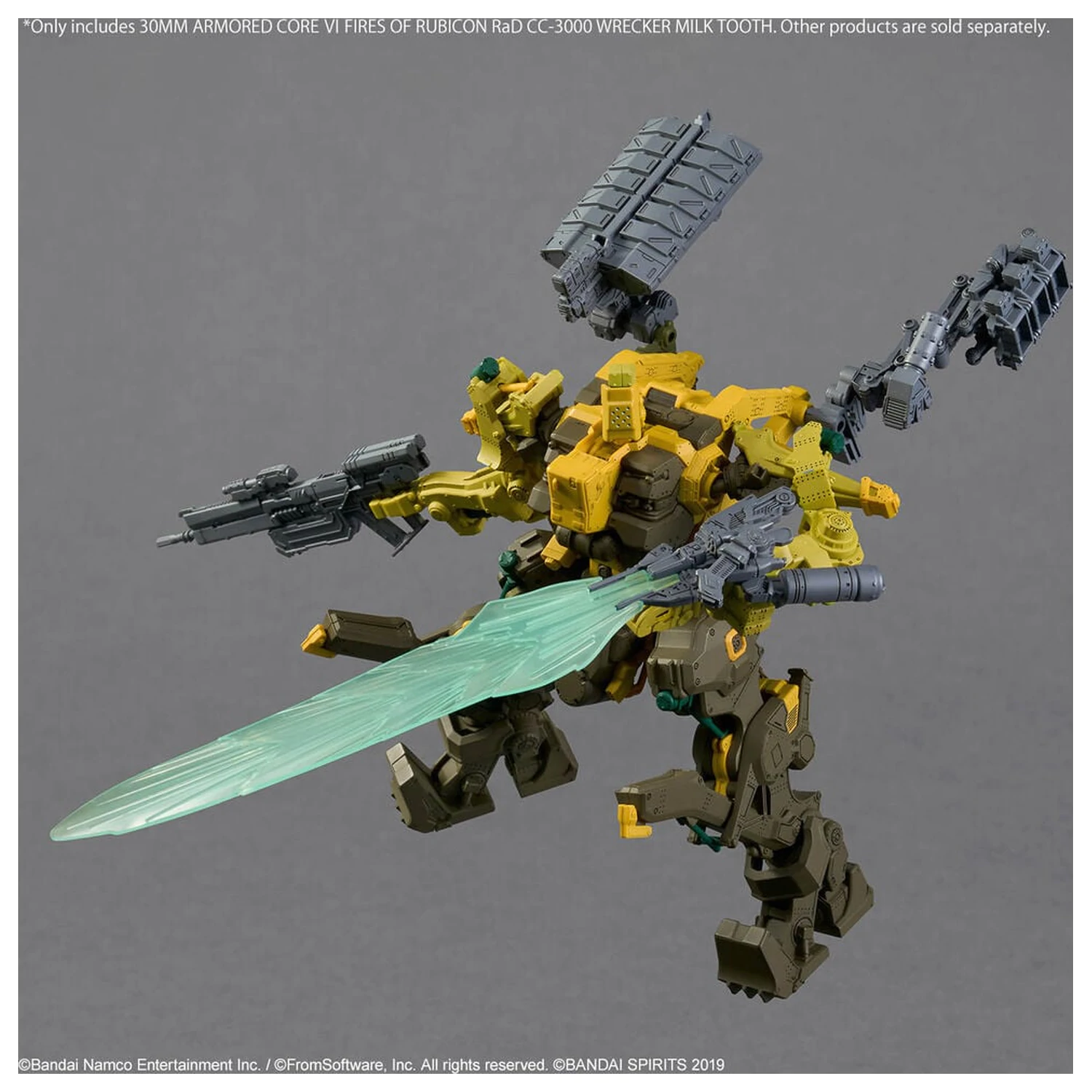 Armored Core VI Fires of Rubicon RAD RaD Wrecker Milktooth Model Kit 30 mm fotografija proizvoda