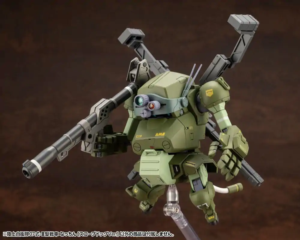 Armored Trooper Votoms X JGSDF Model Kit Tip 07 - III Tank Nacchin (Scopedog Version) 10 cm fotografija proizvoda