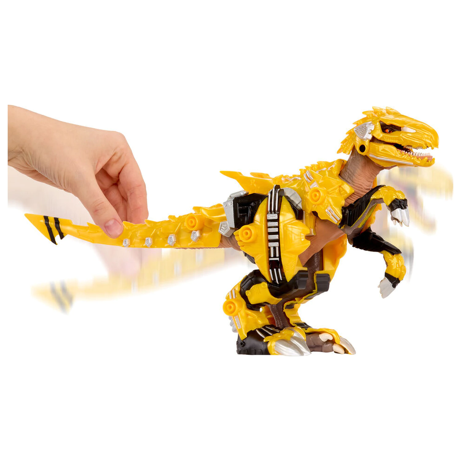 Armorsaurs Dinosaur Yellow Raptor Blaze figura fotografija proizvoda