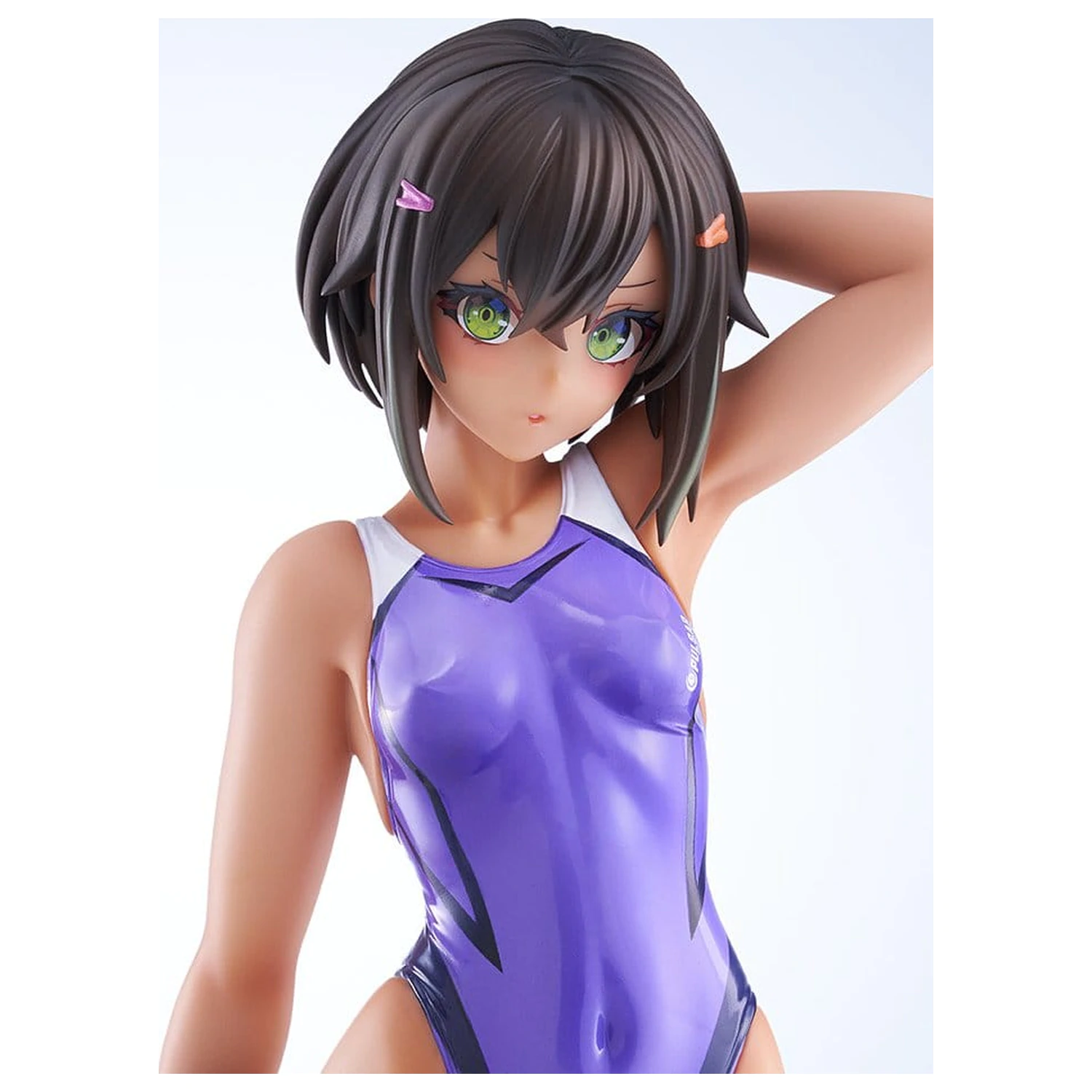 Arms Note PVC figura 1/7 Buchou-chan of the Swimming Club Purple Swimsuit Ver. 22 cm fotografija proizvoda