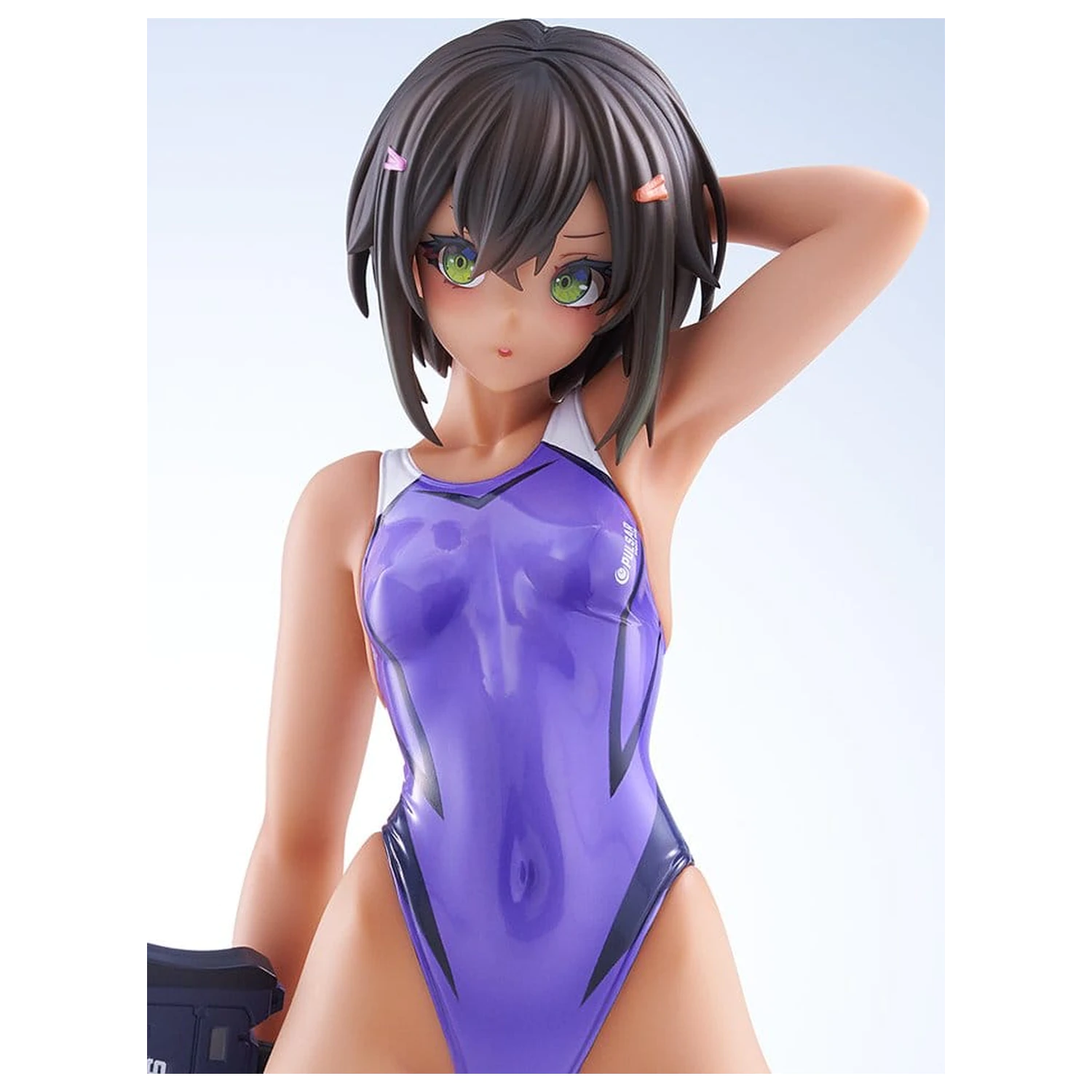 Arms Note PVC figura 1/7 Buchou-chan of the Swimming Club Purple Swimsuit Ver. 22 cm fotografija proizvoda