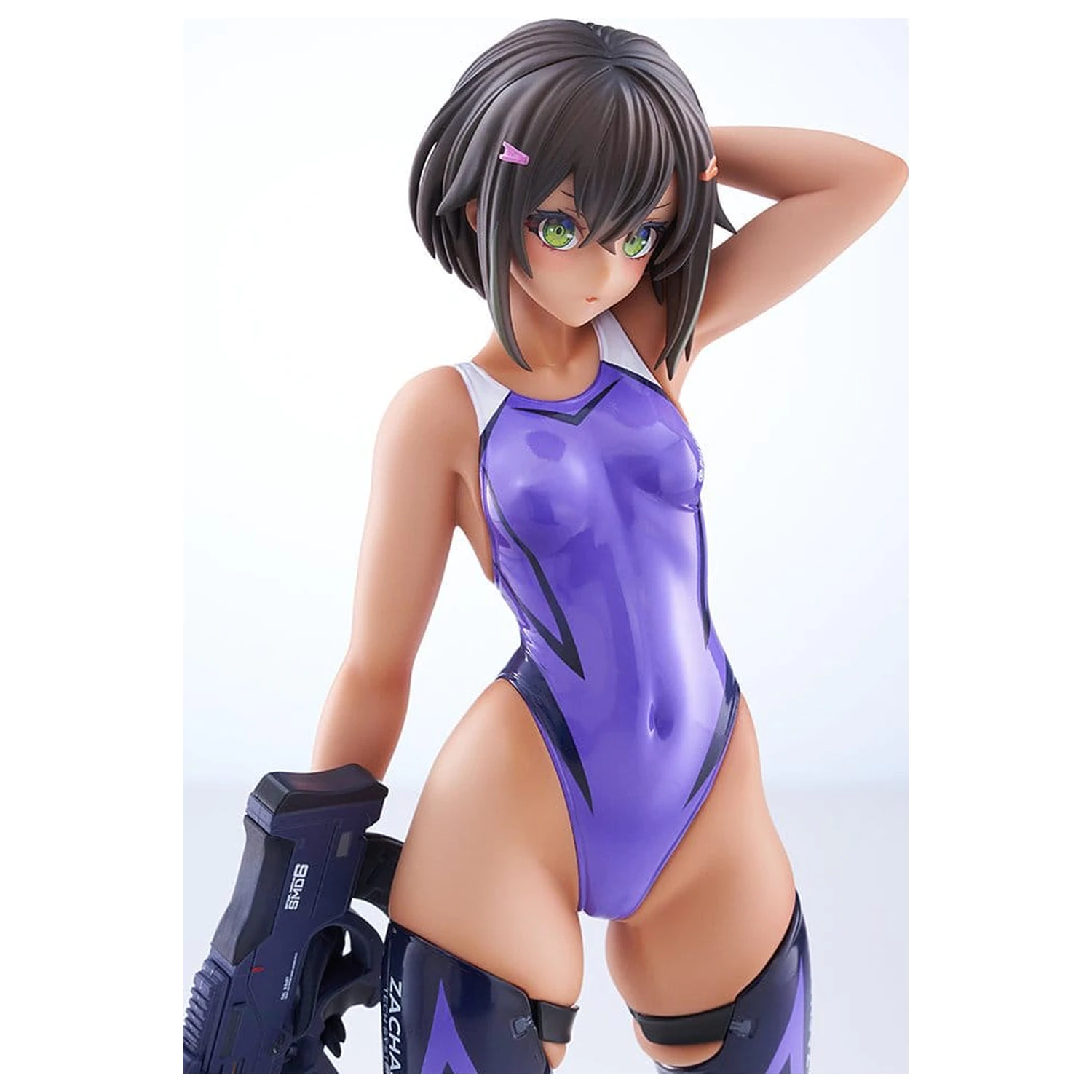 Arms Note PVC figura 1/7 Buchou-chan of the Swimming Club Purple Swimsuit Ver. 22 cm fotografija proizvoda