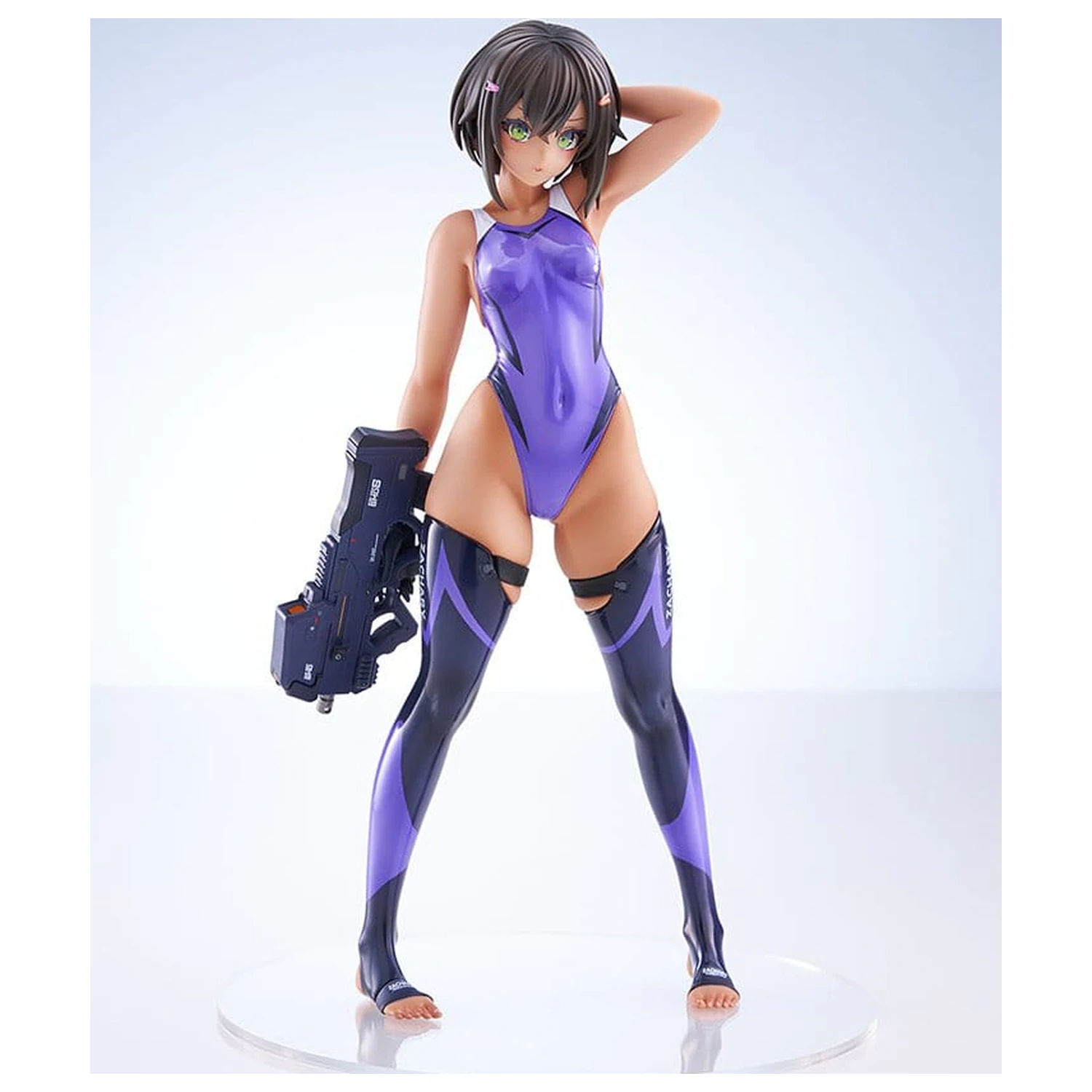 Arms Note PVC figura 1/7 Buchou-chan of the Swimming Club Purple Swimsuit Ver. 22 cm fotografija proizvoda