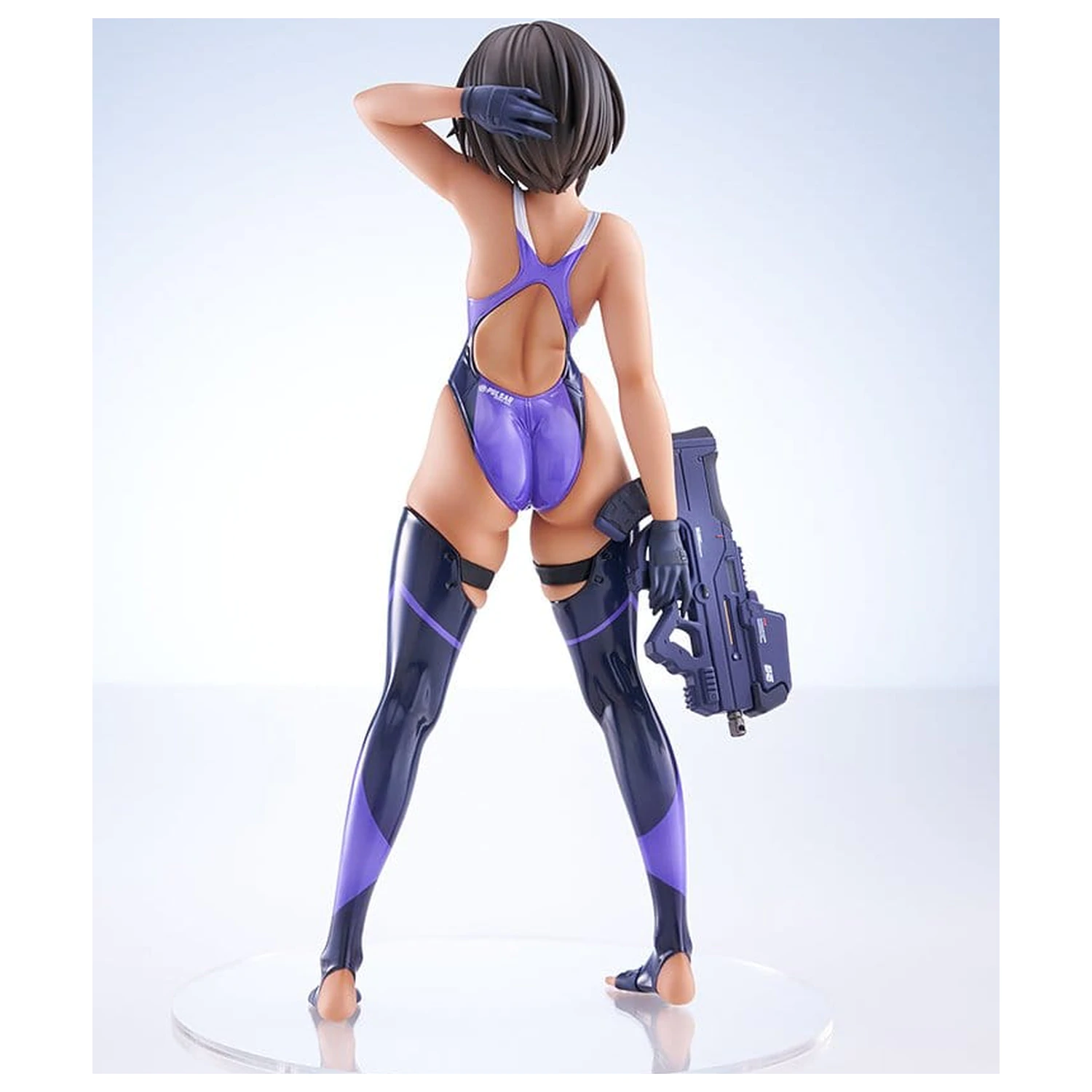 Arms Note PVC figura 1/7 Buchou-chan of the Swimming Club Purple Swimsuit Ver. 22 cm fotografija proizvoda