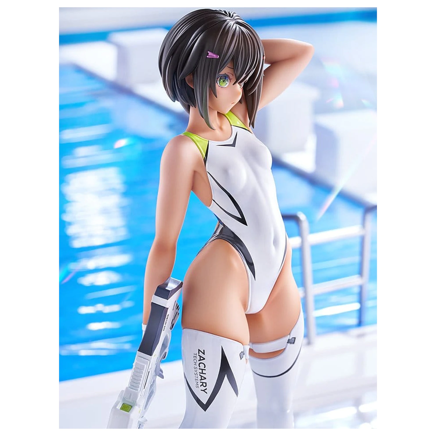 Arms Note PVC figura 1/7 Buchou-chan of the Swimming Club White Swimsuit Ver. 22 cm fotografija proizvoda