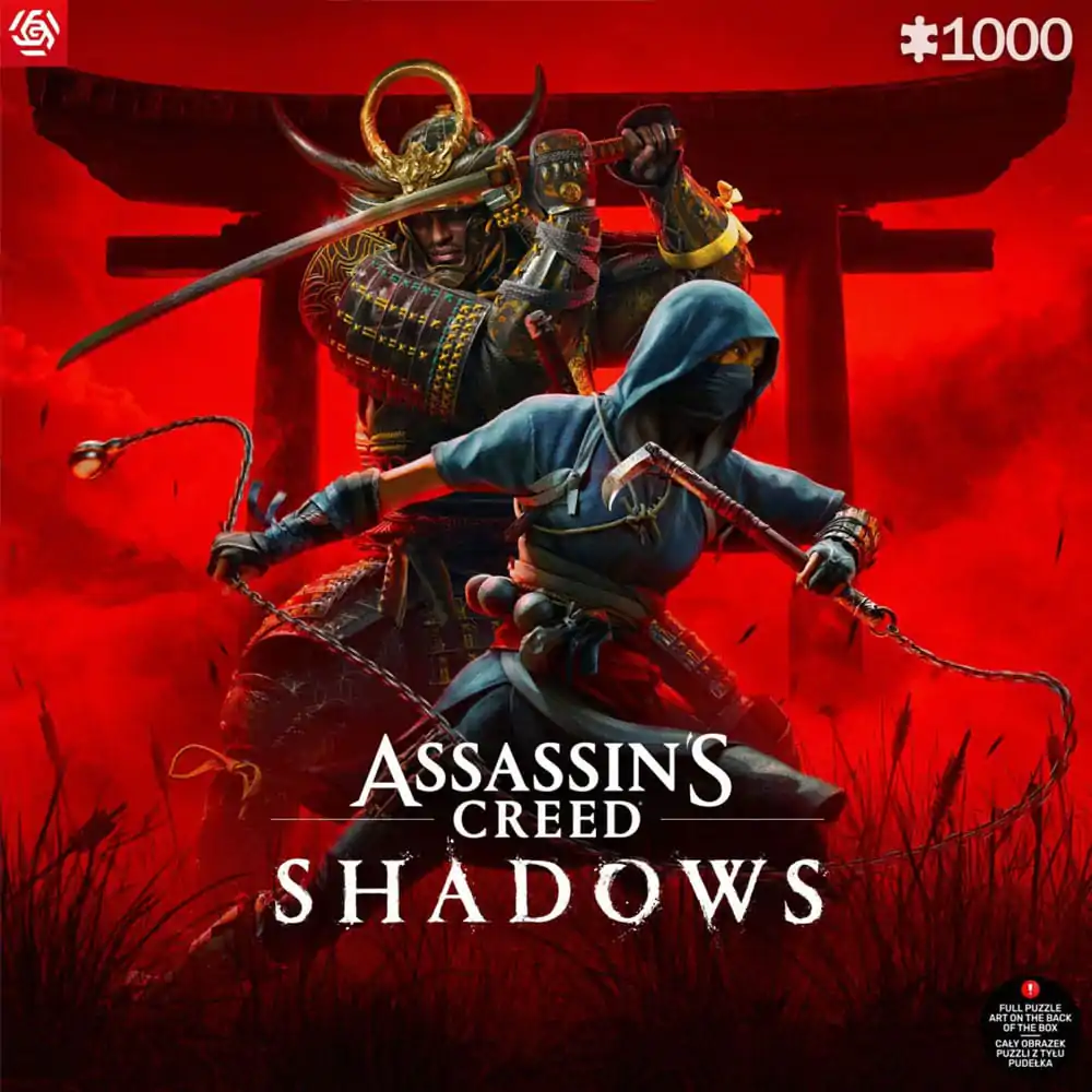 Assassin's Creed Shadows Naoe & Yasuek Puzzle (1000 dijelova) fotografija proizvoda