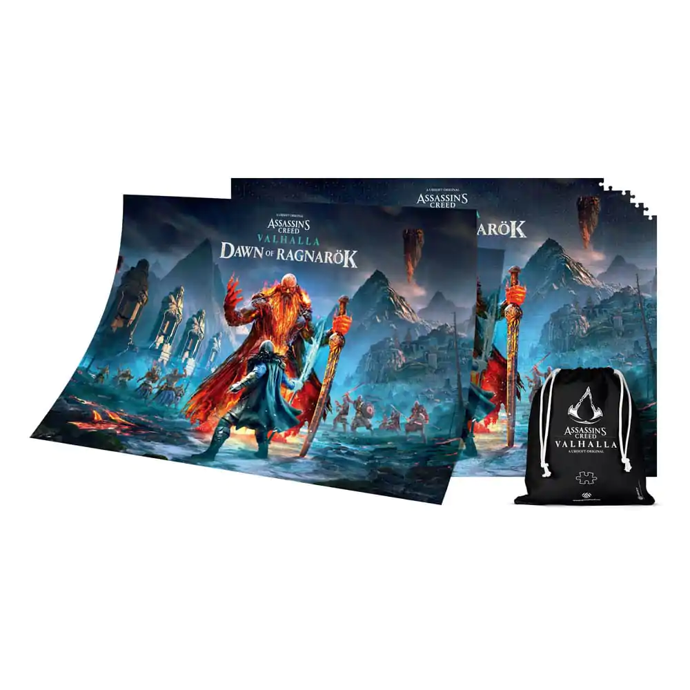 Assassin's Creed Valhalla Premium Puzzle Dawn of Ragnarok (1000 komada) fotografija proizvoda