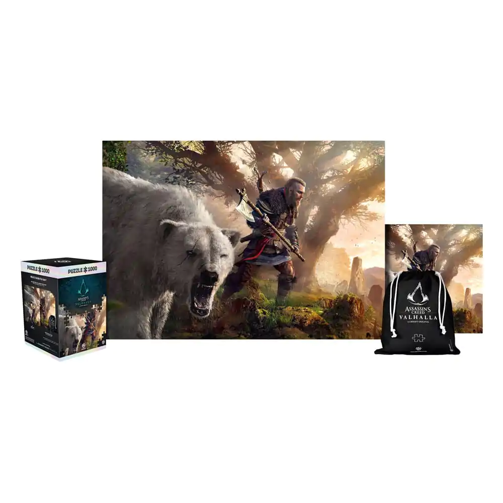 Assassin's Creed Valhalla Premium Puzzle Eivor & Polar Bear (1000 komada) fotografija proizvoda