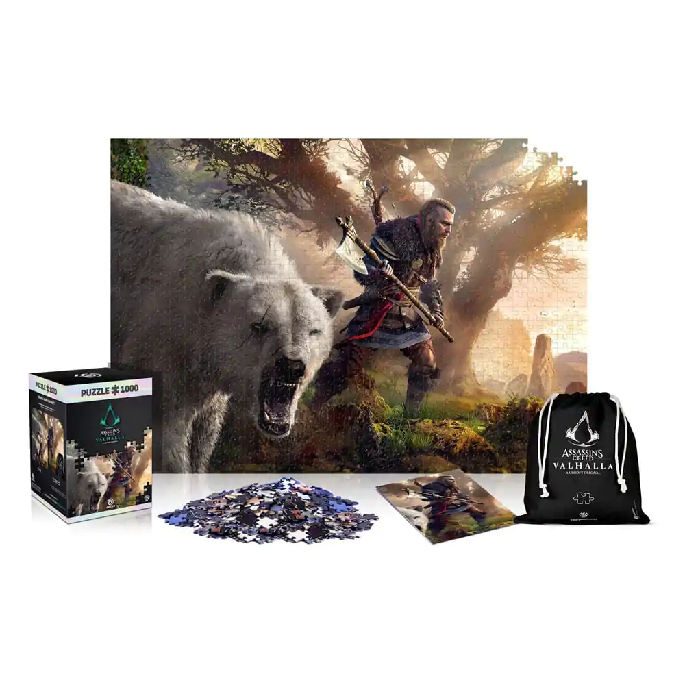 Assassin's Creed Valhalla Premium Puzzle Eivor & Polar Bear (1000 komada) fotografija proizvoda