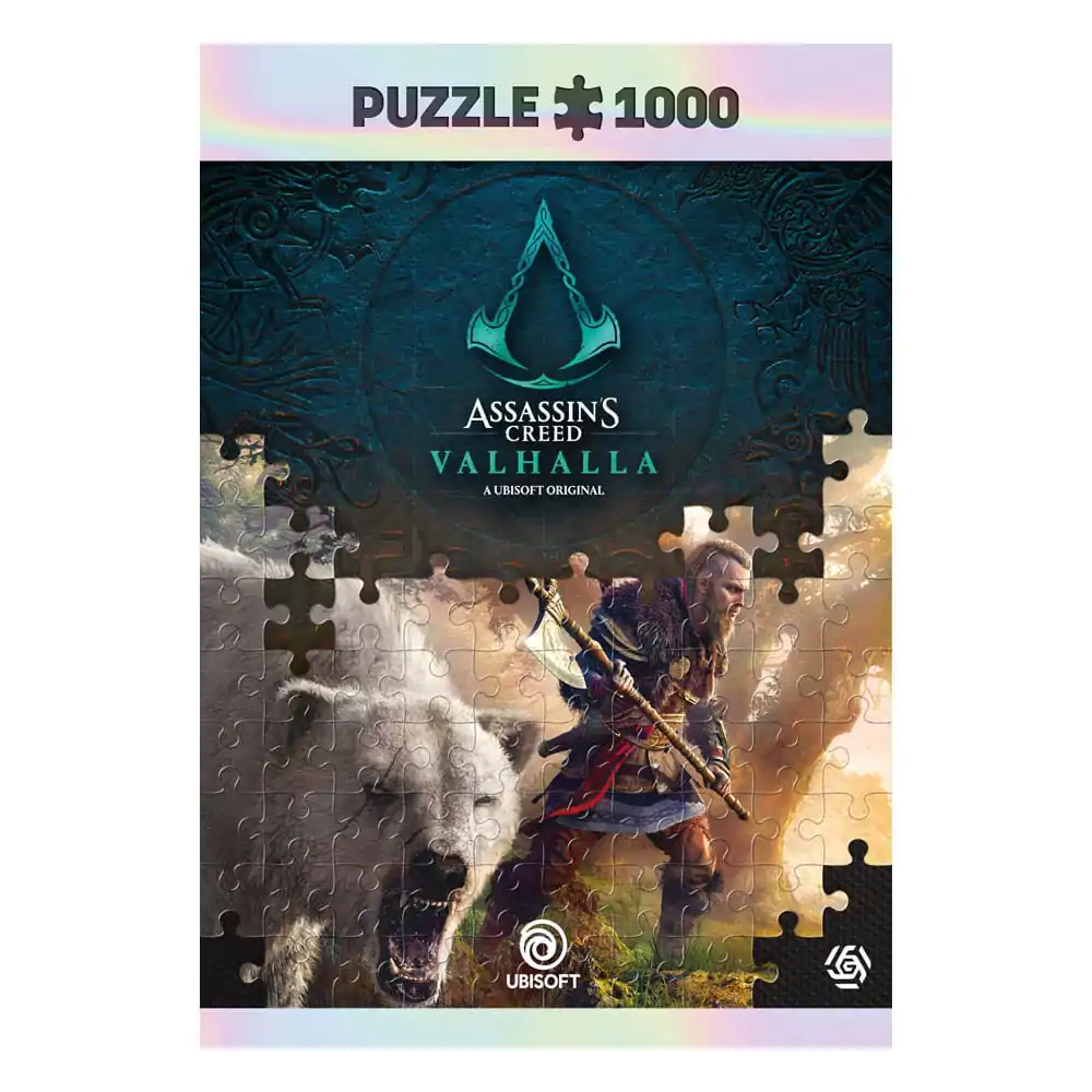 Assassin's Creed Valhalla Premium Puzzle Eivor & Polar Bear (1000 komada) fotografija proizvoda