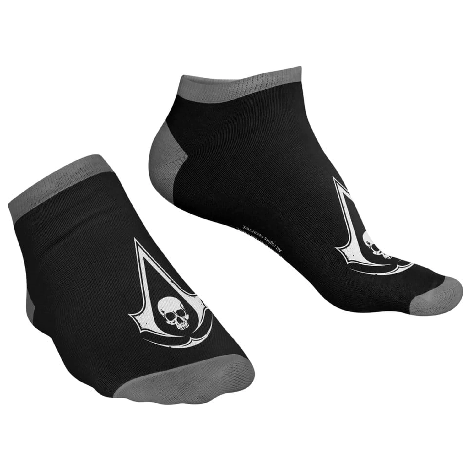 Assassin's Creed Black Flag Resynced Socks Crest Gležanj čarape fotografija proizvoda