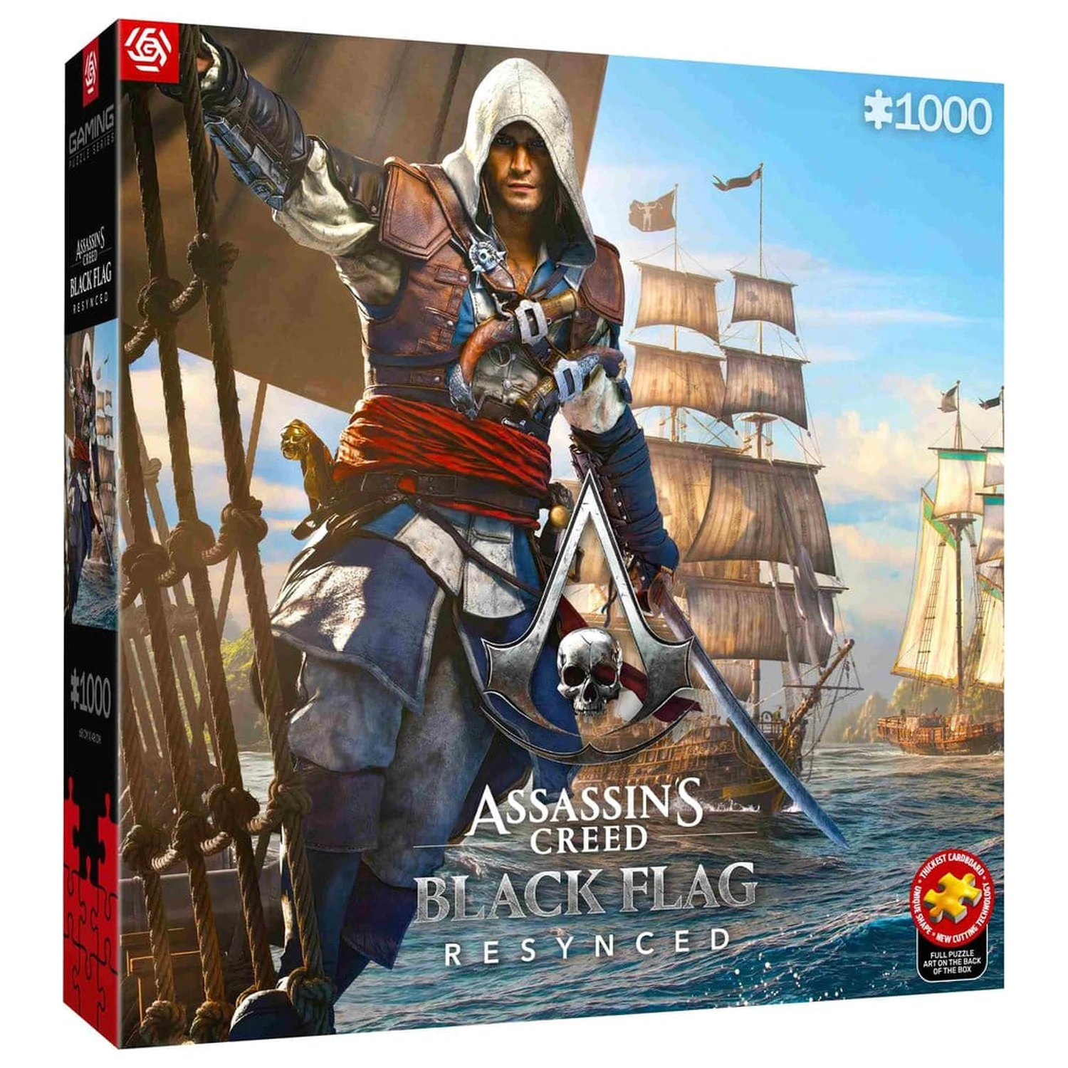 Assassin's Creed Black Flag Resynced Puzzle (1000 komada) fotografija proizvoda