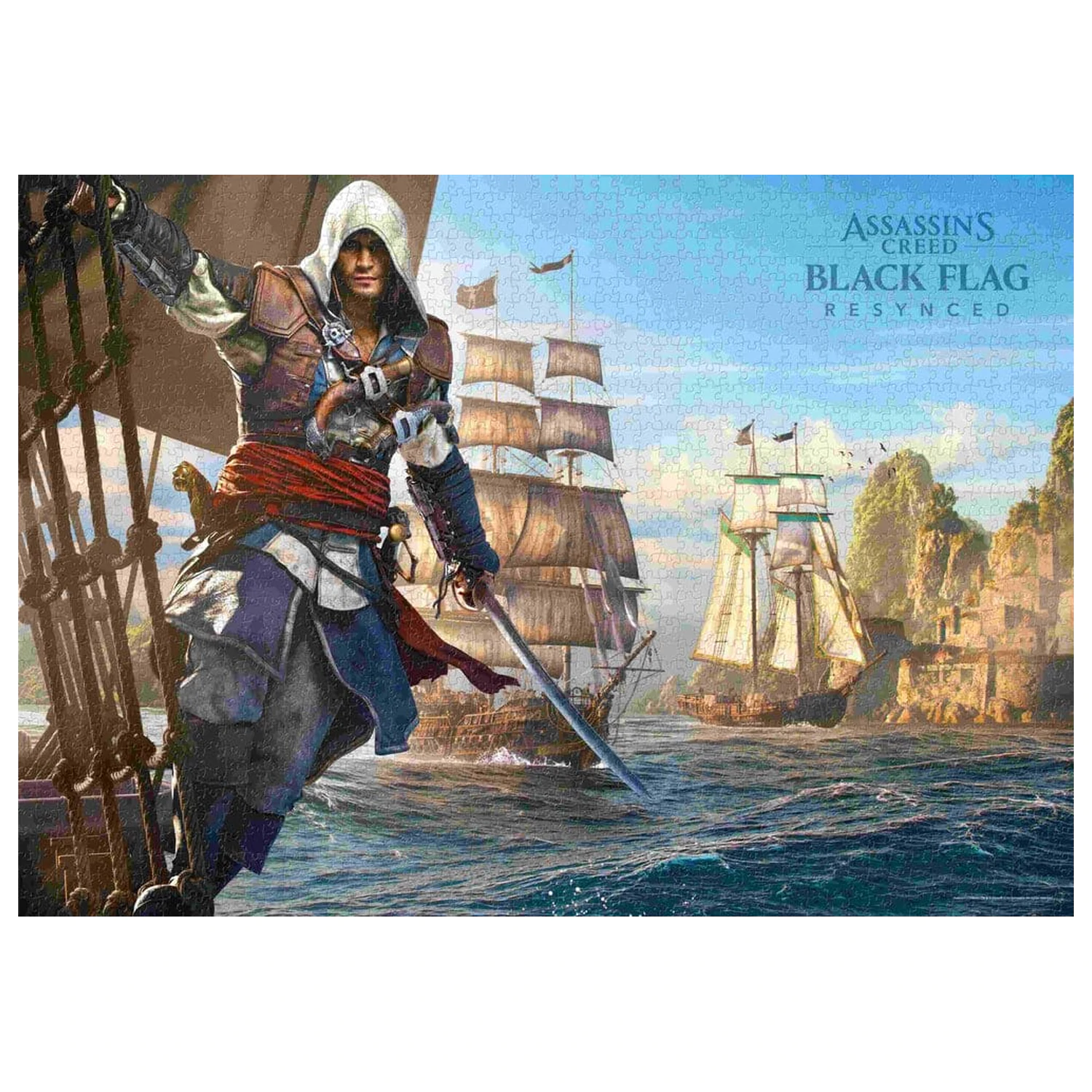 Assassin's Creed Black Flag Resynced Puzzle (1000 komada) fotografija proizvoda