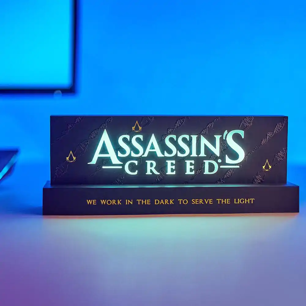 Assassin's Creed LED svjetlo Logo 22 cm fotografija proizvoda