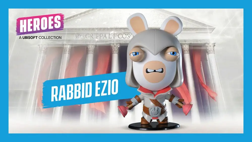 Assassin's Creed / Raving Rabbid Ubisoft Heroes Collection Chibi Figura Rabbid Ezio 10 cm fotografija proizvoda