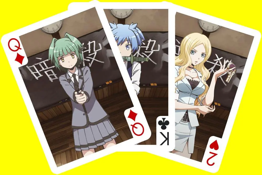 Assassination Classroom Playing Cards Likovi Karte za igranje fotografija proizvoda