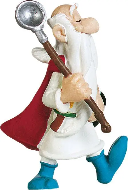 Asterix Figura Čudomix s kotlom 8 cm fotografija proizvoda