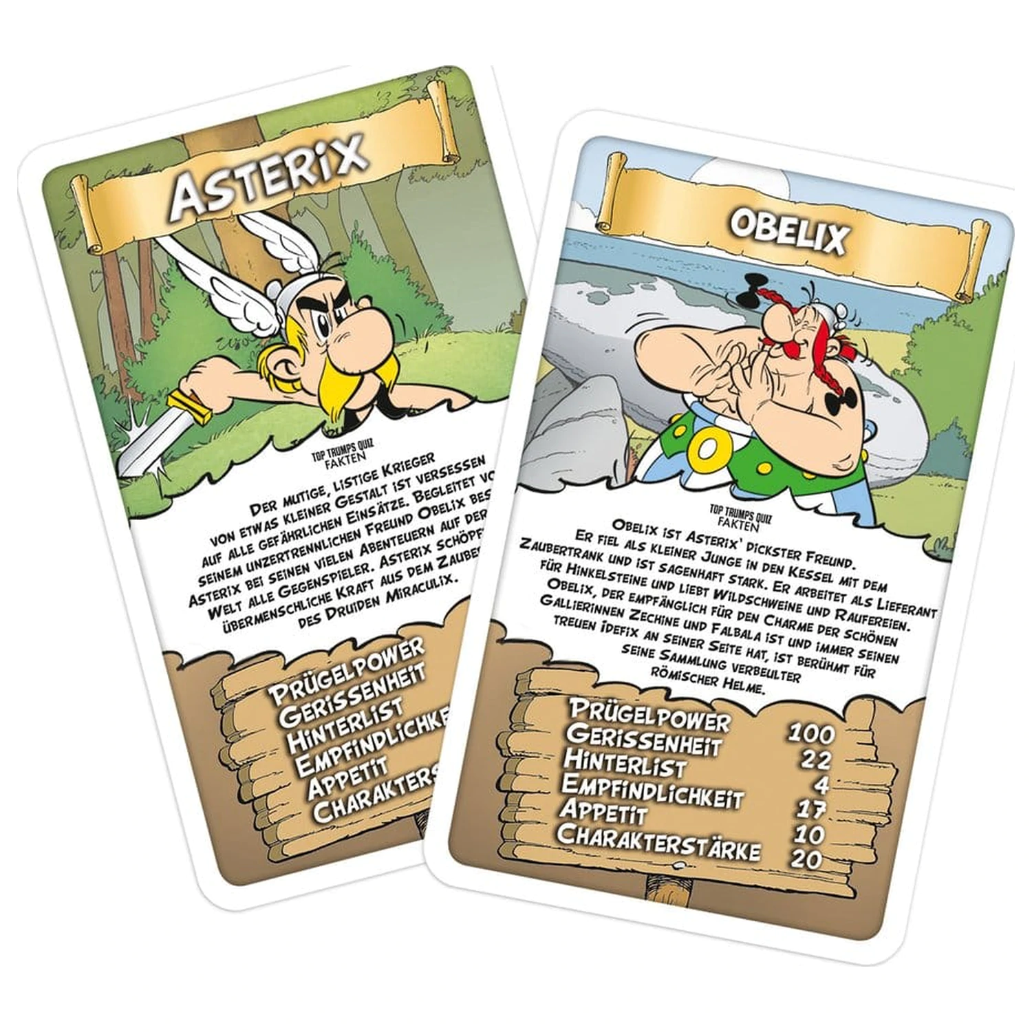 Asterix Card Game Top Trumps *German Version* fotografija proizvoda