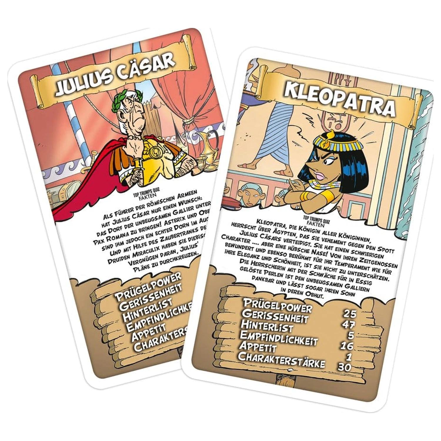 Asterix Card Game Top Trumps *German Version* fotografija proizvoda