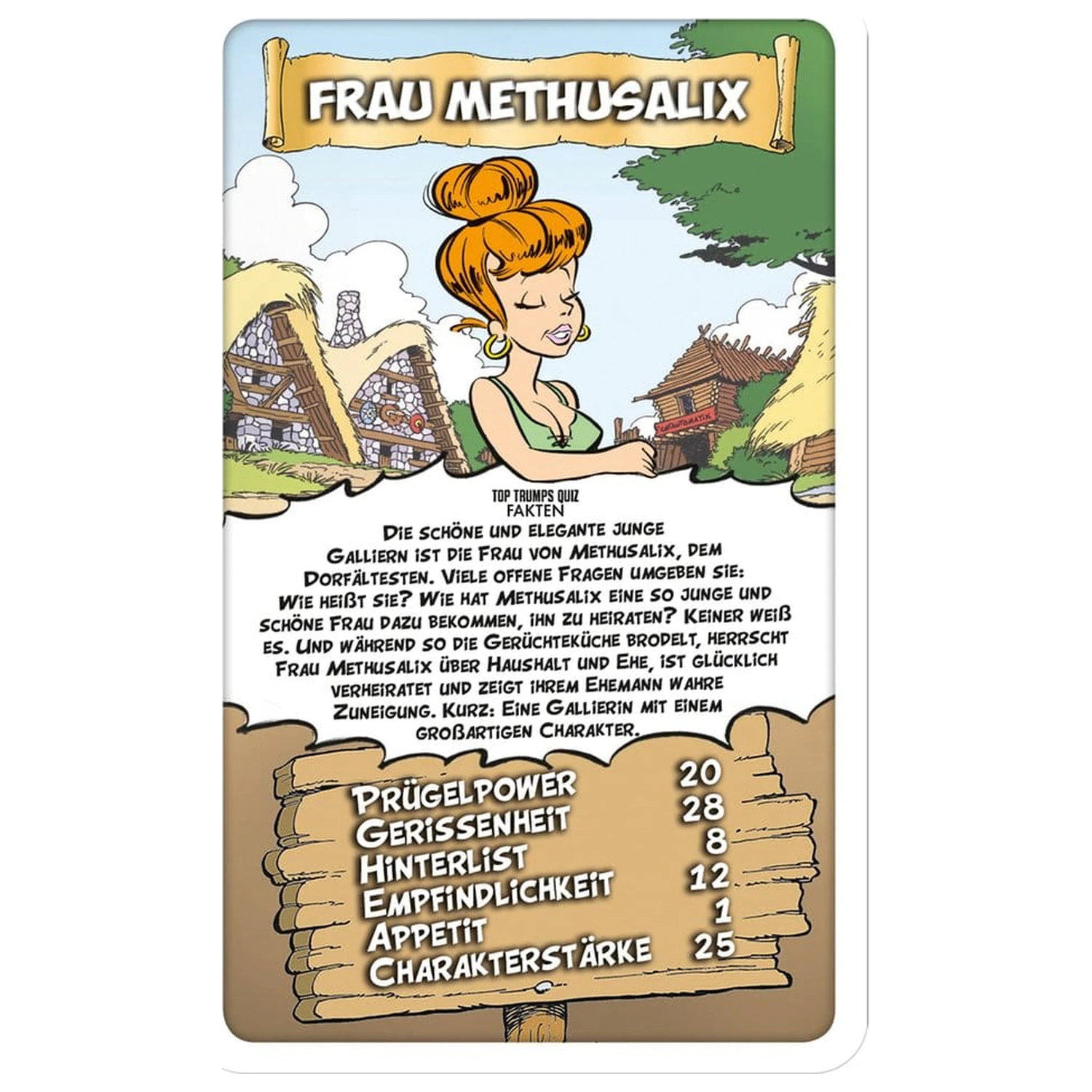 Asterix Card Game Top Trumps *German Version* fotografija proizvoda
